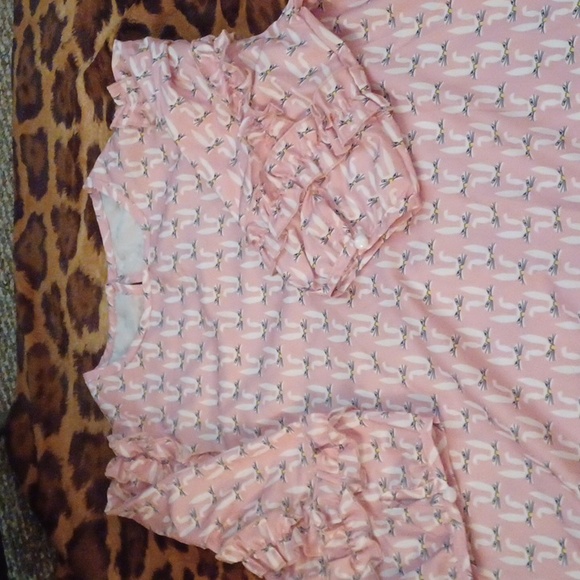 Cute top with bunny pattern, M/L - Picture 9 of 9